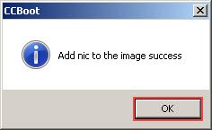 add nic to image success