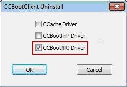CCBootClient Uninstall