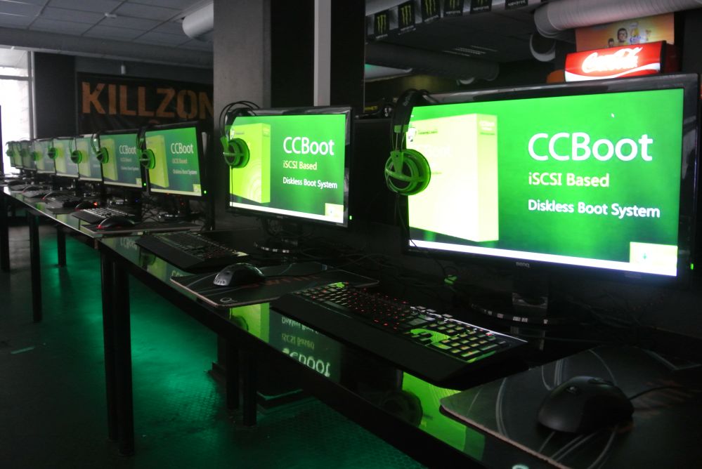 CCBoot Successful Case in a Sweden Cyber Cafe