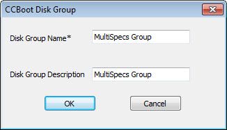Add Disk Group