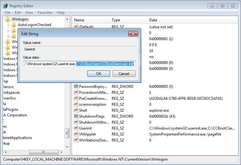 Registry Editor