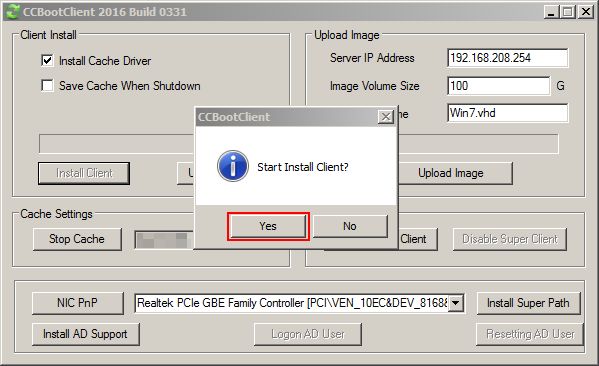Client Application Installation