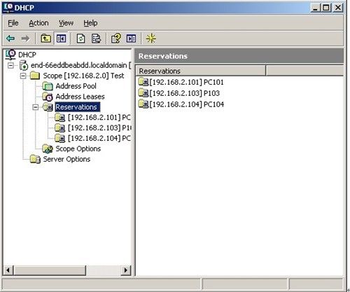 dhcp-reservations