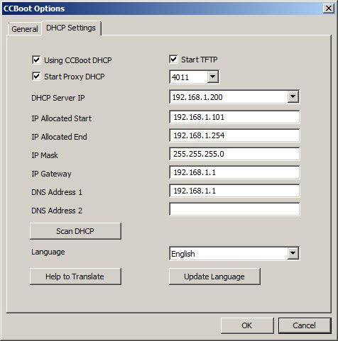 DHCP Settings