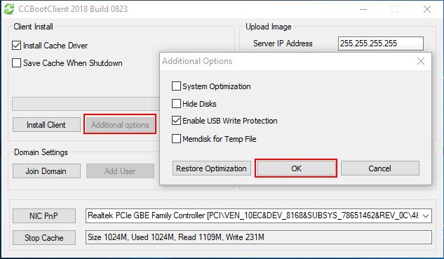 USB write protection