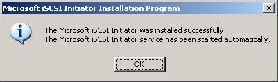 Successful Installation