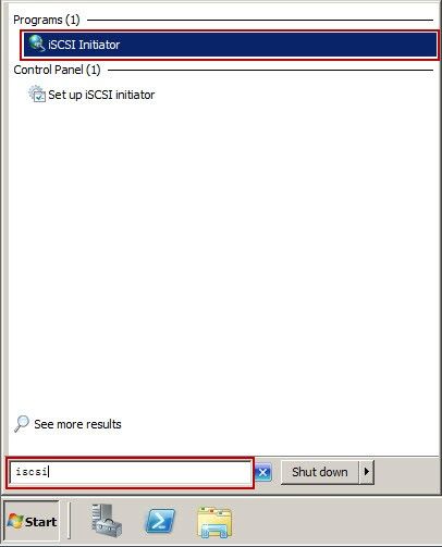 ISCSI Initiator