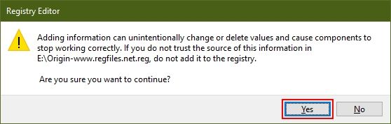 registry prompt origin