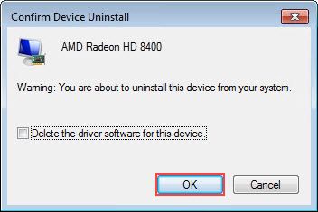 do not delete driver software