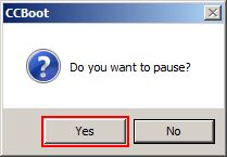 Confirm Pause Service