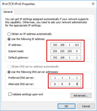 static-ip-setting