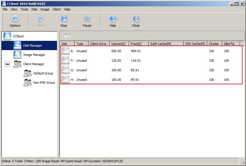 Disk Manager Not Set