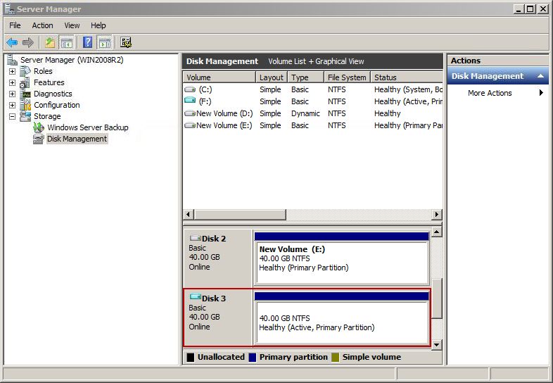 New Disk