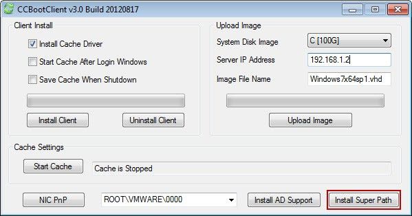 CCBoot Client