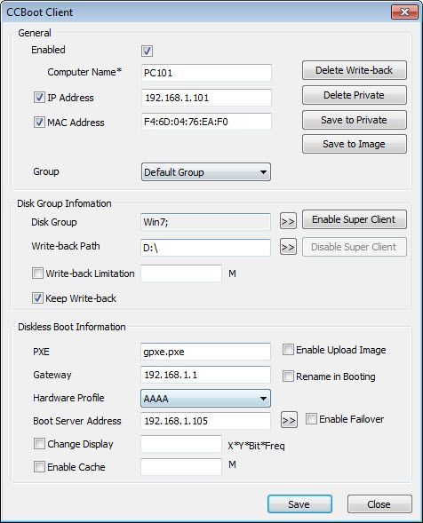 Multiple Hardware Profiles