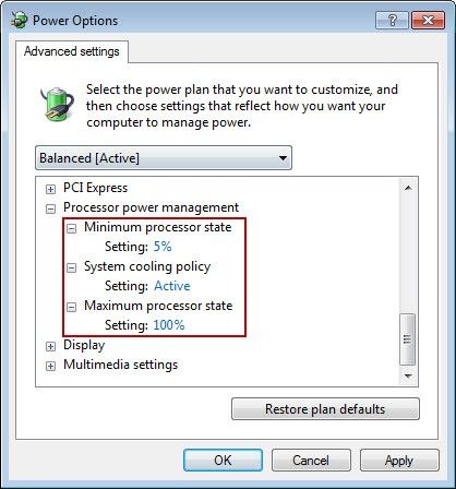 Processor Power Management