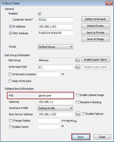 Client Diskless Boot Failed