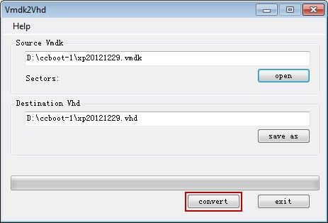 The VMDK File Convert to VHD Format