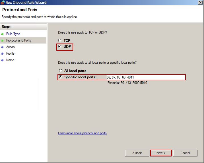 Protocol and Ports