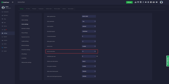 How to keep the game shader cache diskless seats build
