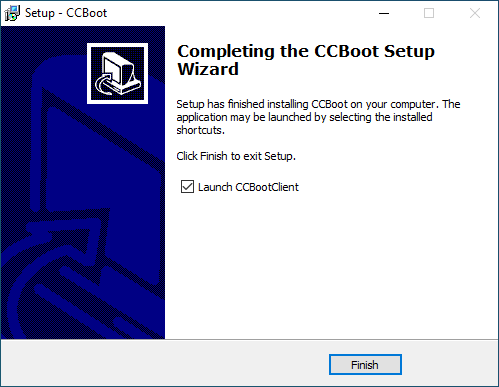 Install CCBoot Client