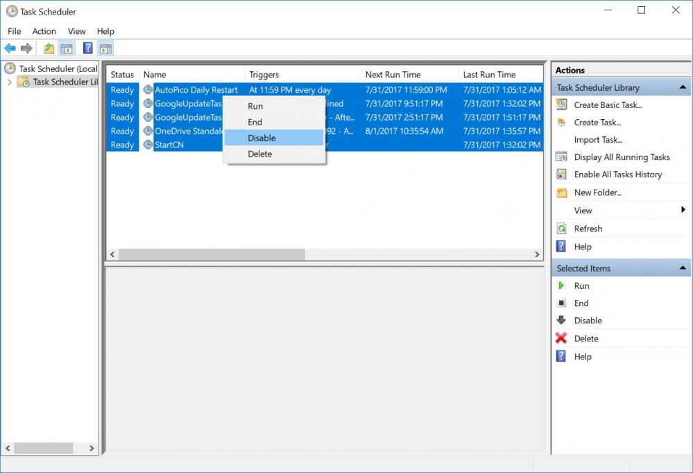 Detach Virtual Hard Disk