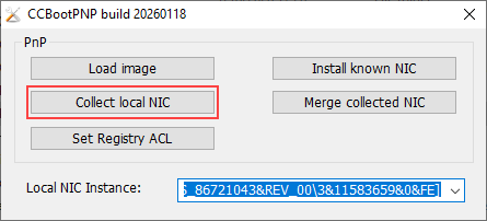 Add NIC drivers to image by local