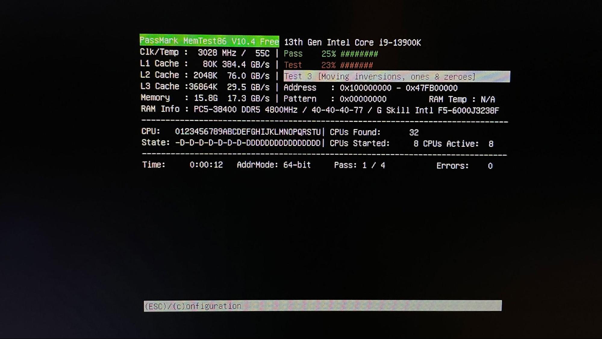 Test Ram
