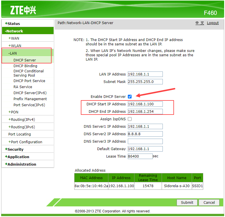 Third party DHCP